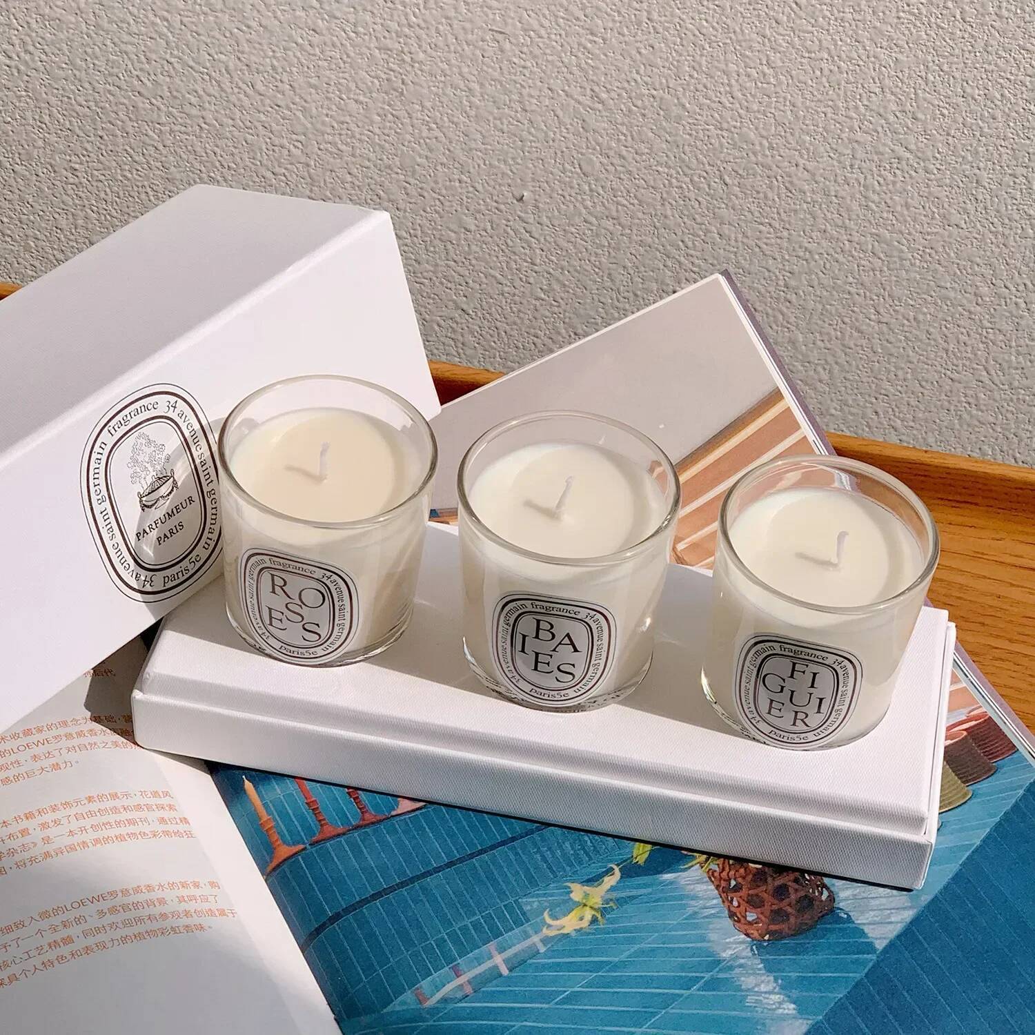 Bestseller Aromatherapy Candle Natural Plant Scented Candles French Fragrance Fresh And Elegant Lasting Air Companion Aroma Gift ddmytues