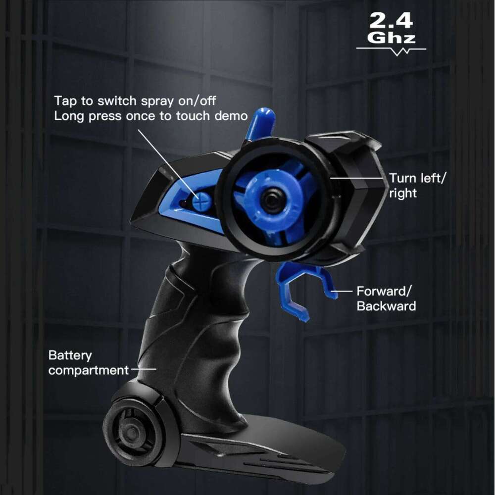 KF21 1:16 With Spray Lights 2.4GHZ Mini Cargo RC Drift Climbing Truck Electric Toys For Children H260227