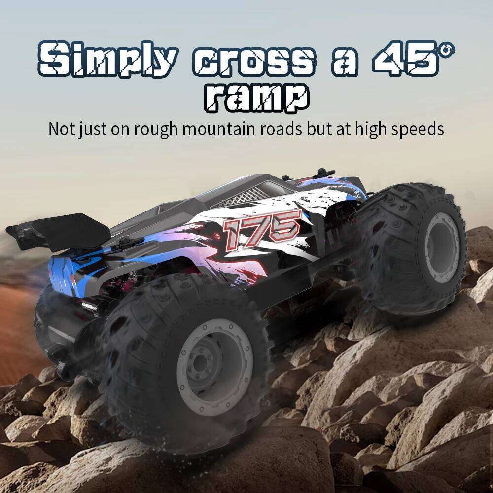 JJRC Q175 RC Off Road 1:18 20 Km/h 2.4GHz Double Motors Drive with LED Light Remote Control Cars Drift Truck Toys Christmas H260227