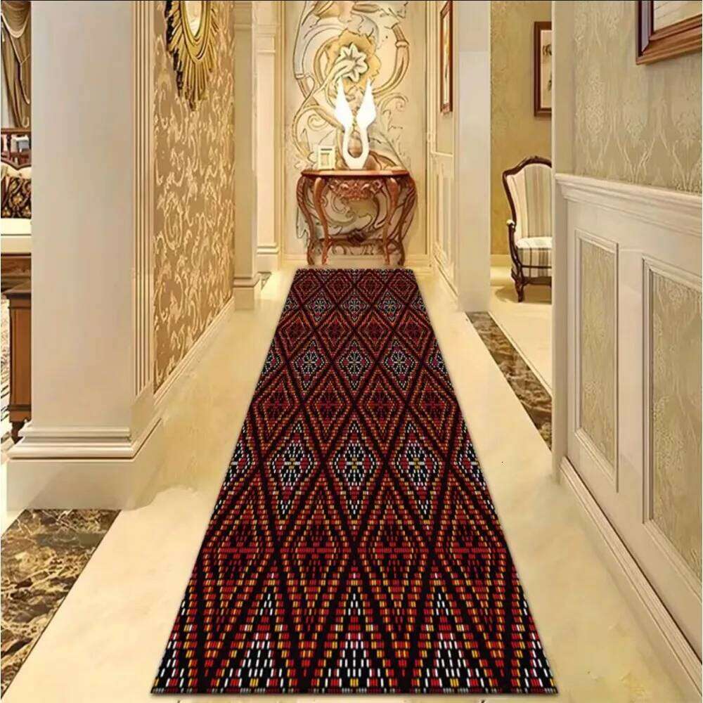 Bohemian Themed Carpet Is Slip Resistant EasyTo Clean and Durable Perfect for Home Kitchens Corridors or Vacation Homes Rugs H260226