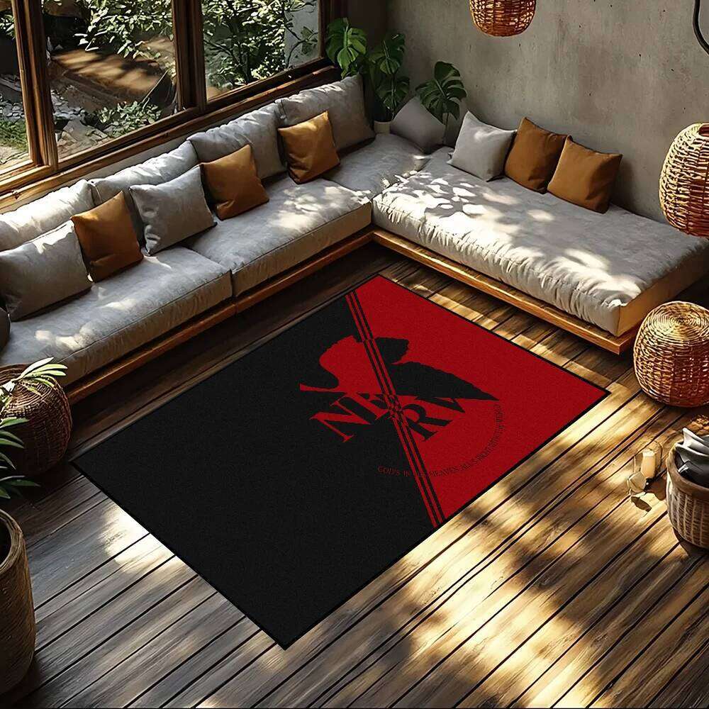 Anime N- Neon Genesis Evangelions carpet Bedside Kitchen Bath Living Home House Bedroom Floor Mat Doormat Carpet Rug Decoration H260226