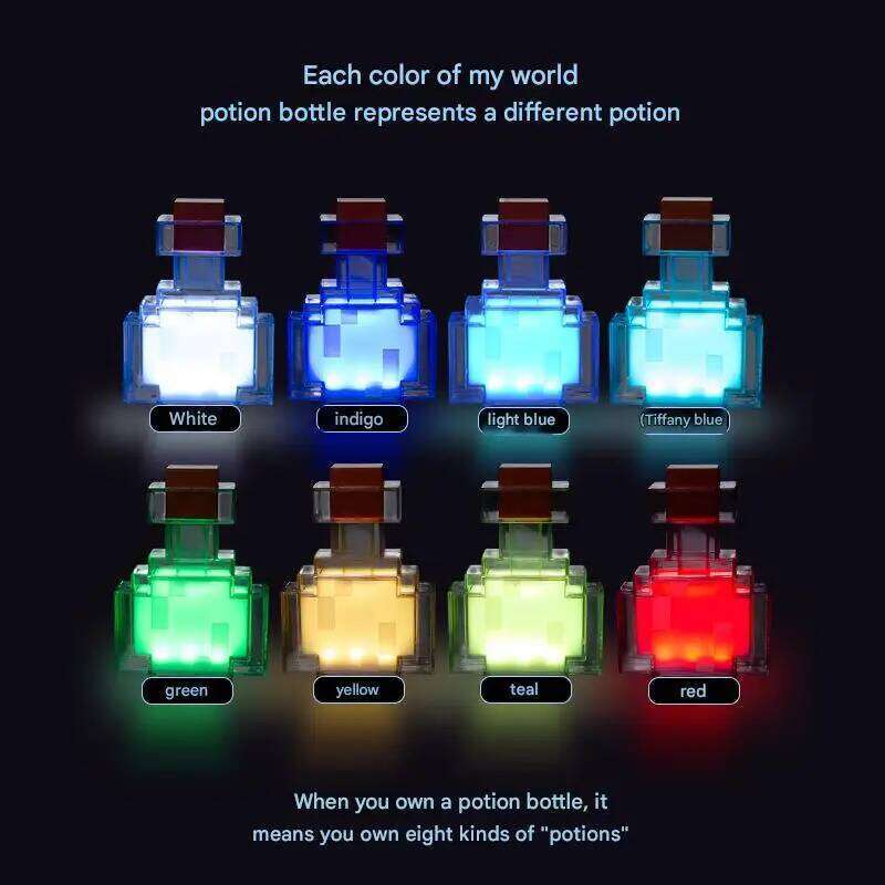 Brownstone LED USB Charging Table Room Light Children's Birthday Gift Toy Bedroom Decoration MC Lamp Z260227