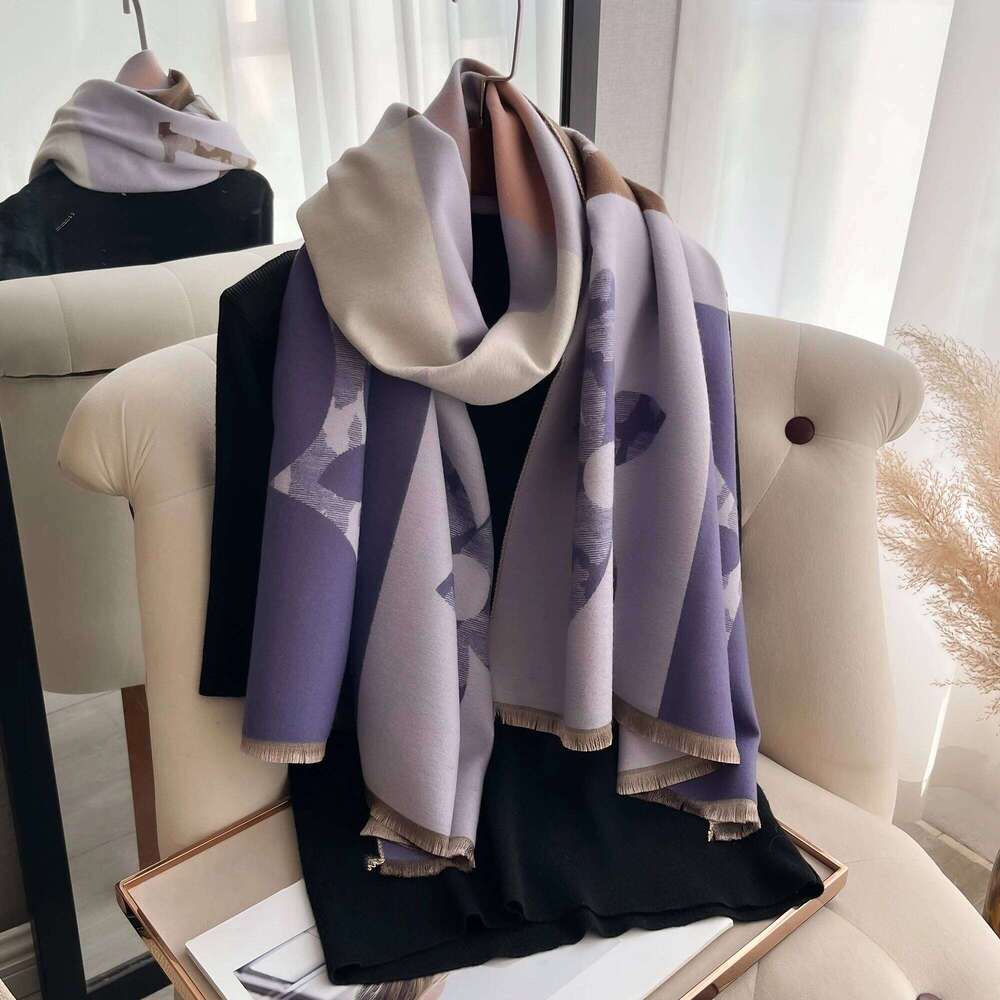 Warm Cashmere Blanket Women Travel Winter Scarf Fashion Pashmina Thick Shawl Wraps With Tassel Casual Bufanda Poncho New Z260226