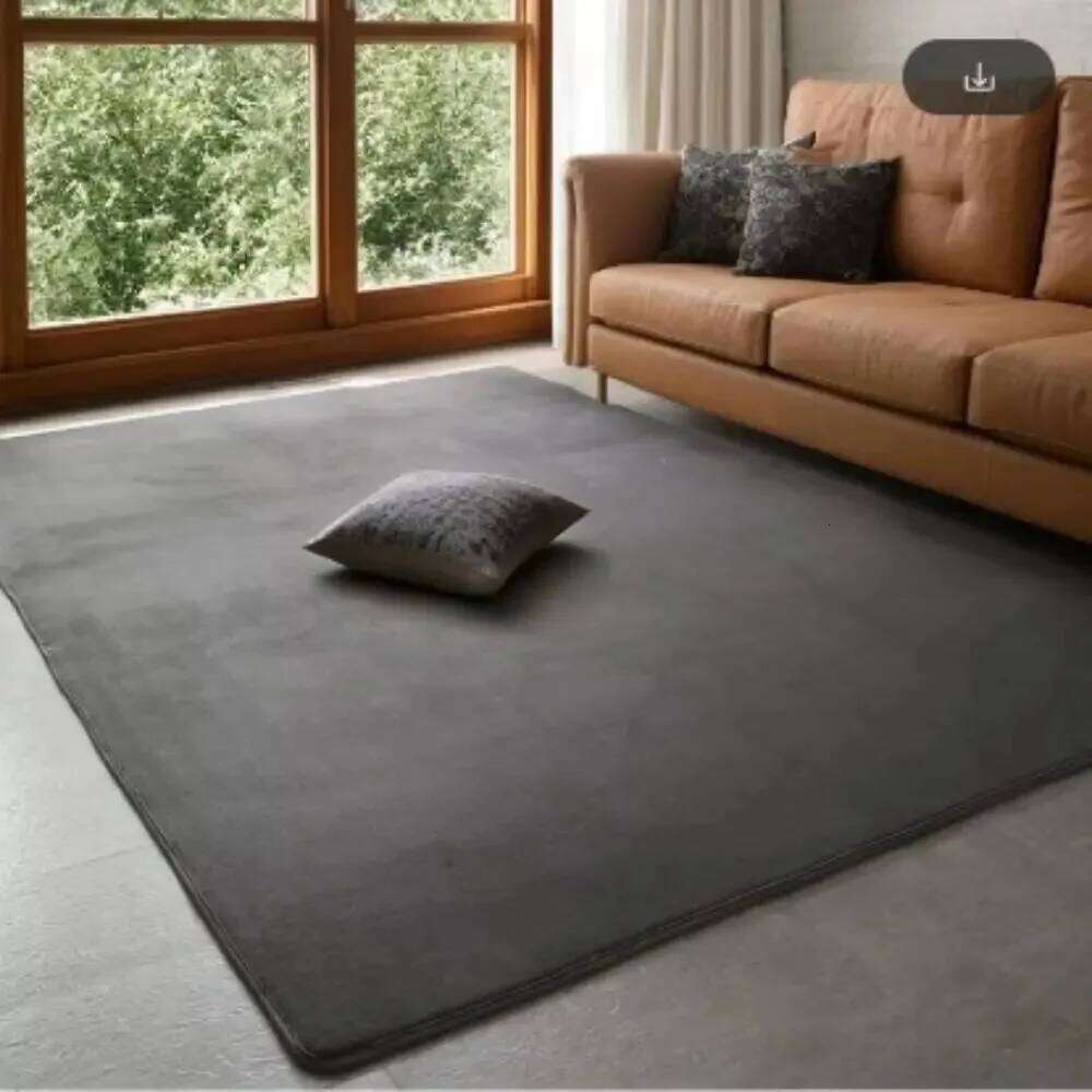 VIKAMA Modern Coral Velvet Soft Non-Slip Living Room Bedroom Carpet Large Area Children's Play Floor Mat For Home Decor H260226