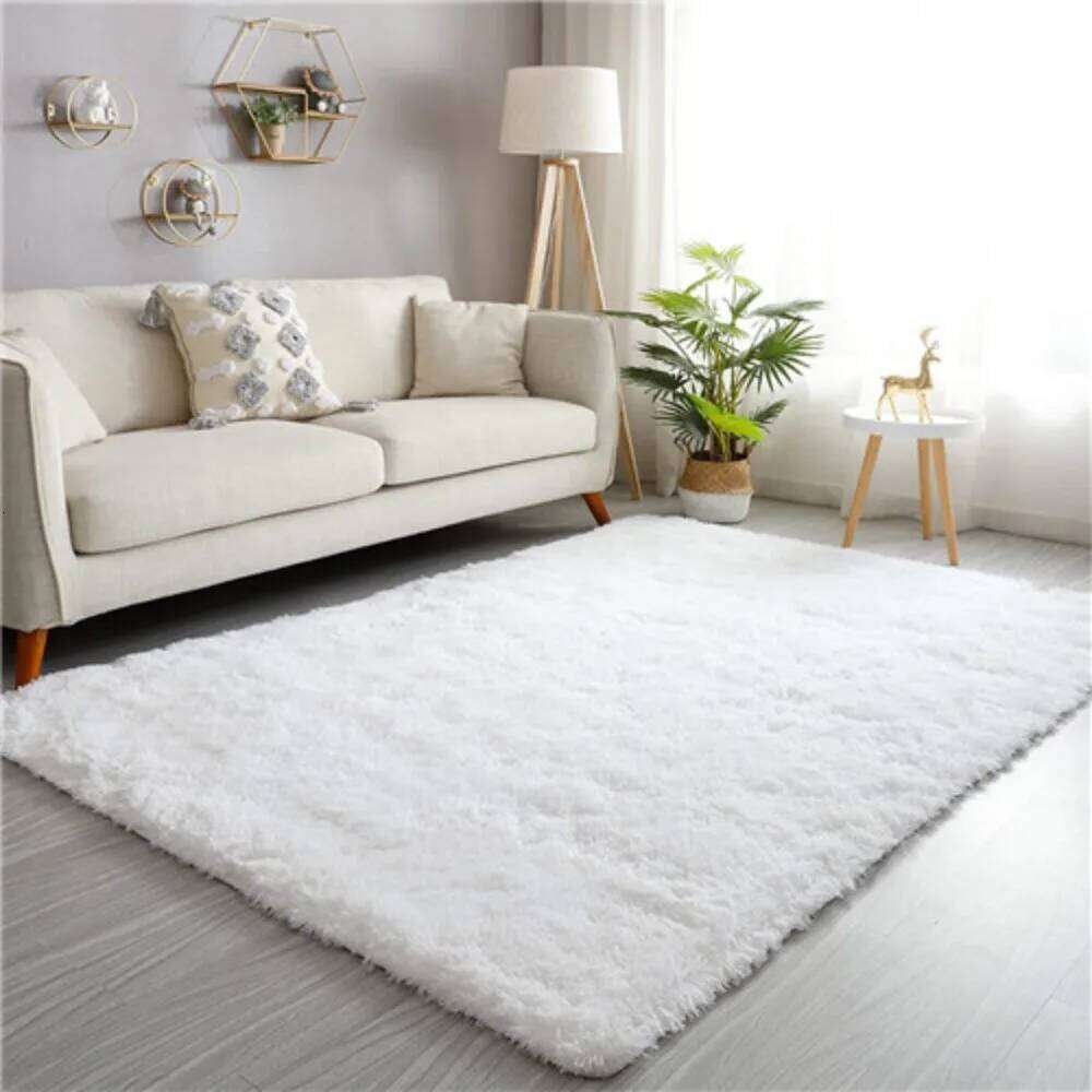 VIKAMA Mauve Soft And Cozy Living Room Sofa Scandinavian Ins Style Bedroom Plush Home Decoration Carpet H260227 - view 5