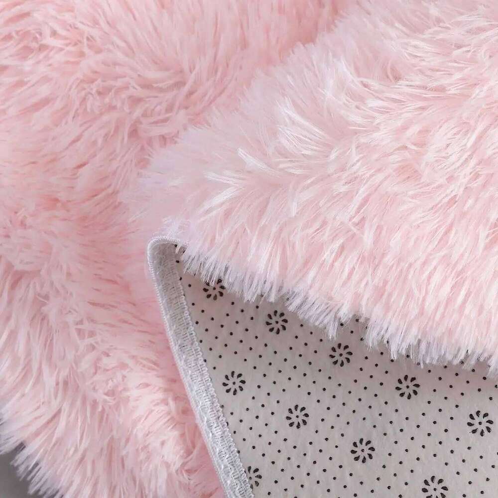 20 Super Soft Plush Round Mat Fluffy White Carpets For Living Home Decor Bedroom Kid Room Decoration Salon Thick Rug H260226