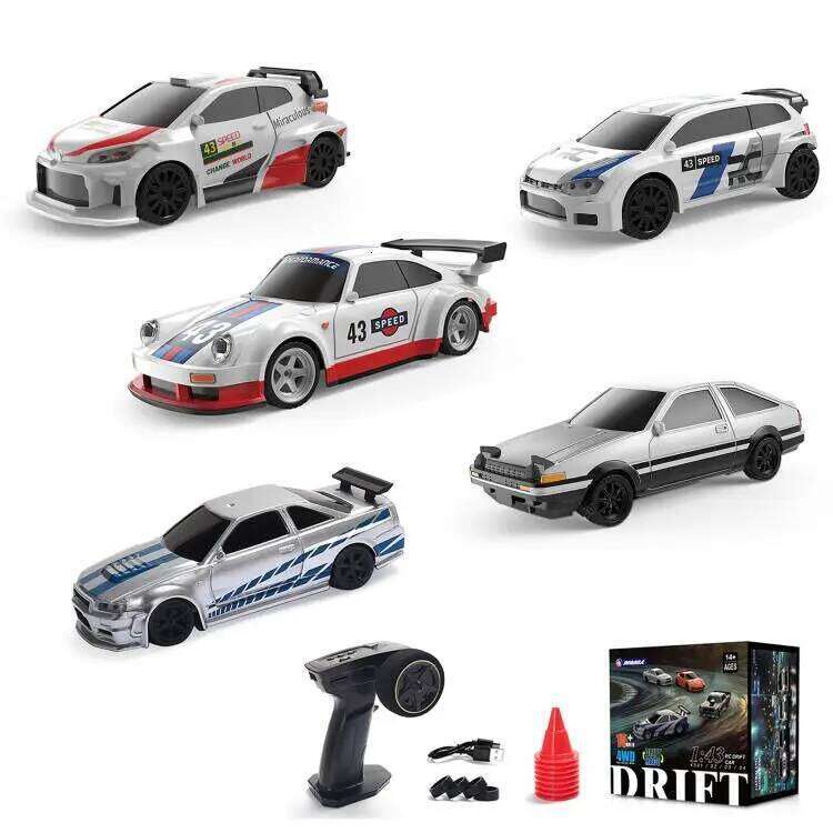 New Toys 1/43 4WD 2.4g RTR RC Four-wheel Drive Radio Control Mini Racing Drifting Remoted Car High Speed Model for Boy H260227