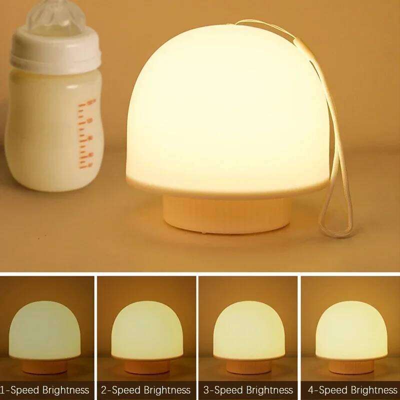 Portable Light Dimmable Remote Charging Desktop Night Bedroom Bedside Lithting Decor Touch Reading LED Table Lamp Z260227