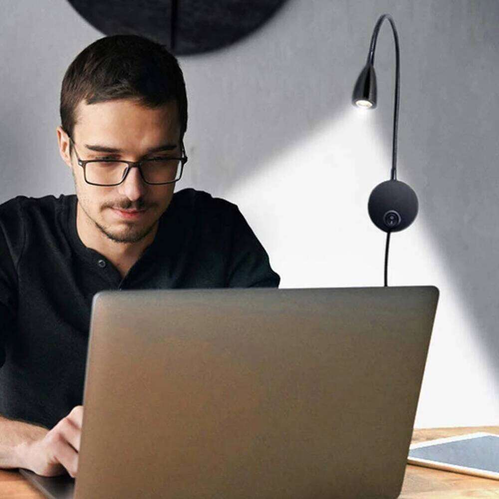 LED Reading Light Eye Protection Desk 360 Degree Rotation Flexible Gooseneck USB Bedroom Night Lamp Z260227