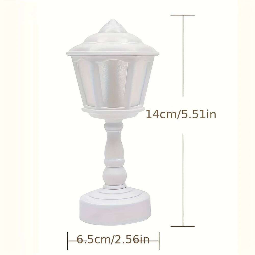 Geometric Flower Bud Button Battery LED Table Lamps Desk For Bedroom Dining Touch Night Light Simple Modern Decoration Z260227