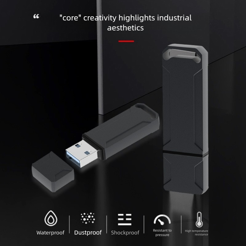 High speed mobile phone solid-state USB flash drive, metal computer USB 3.2, large capacity 512GB USB flash drive, cross-border SSD flash drive 1TB