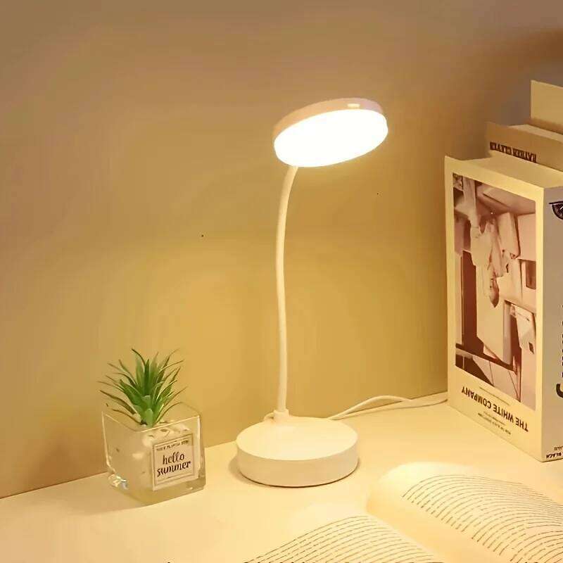 LED Eye Protection Desk Lamp,Adjustable Dimming In Three Levels,Can Switch Between White And Warm -USB Night Light Z260227