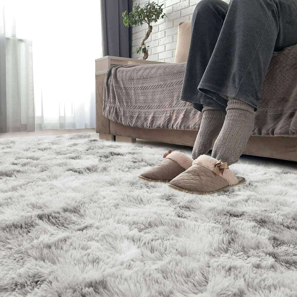 VIKAMA Living Area Carpet, Bedroom Children's Room Soft And Fluffy Cushion, Non-Slip Plush Floor Mat, Home Decoration H260226