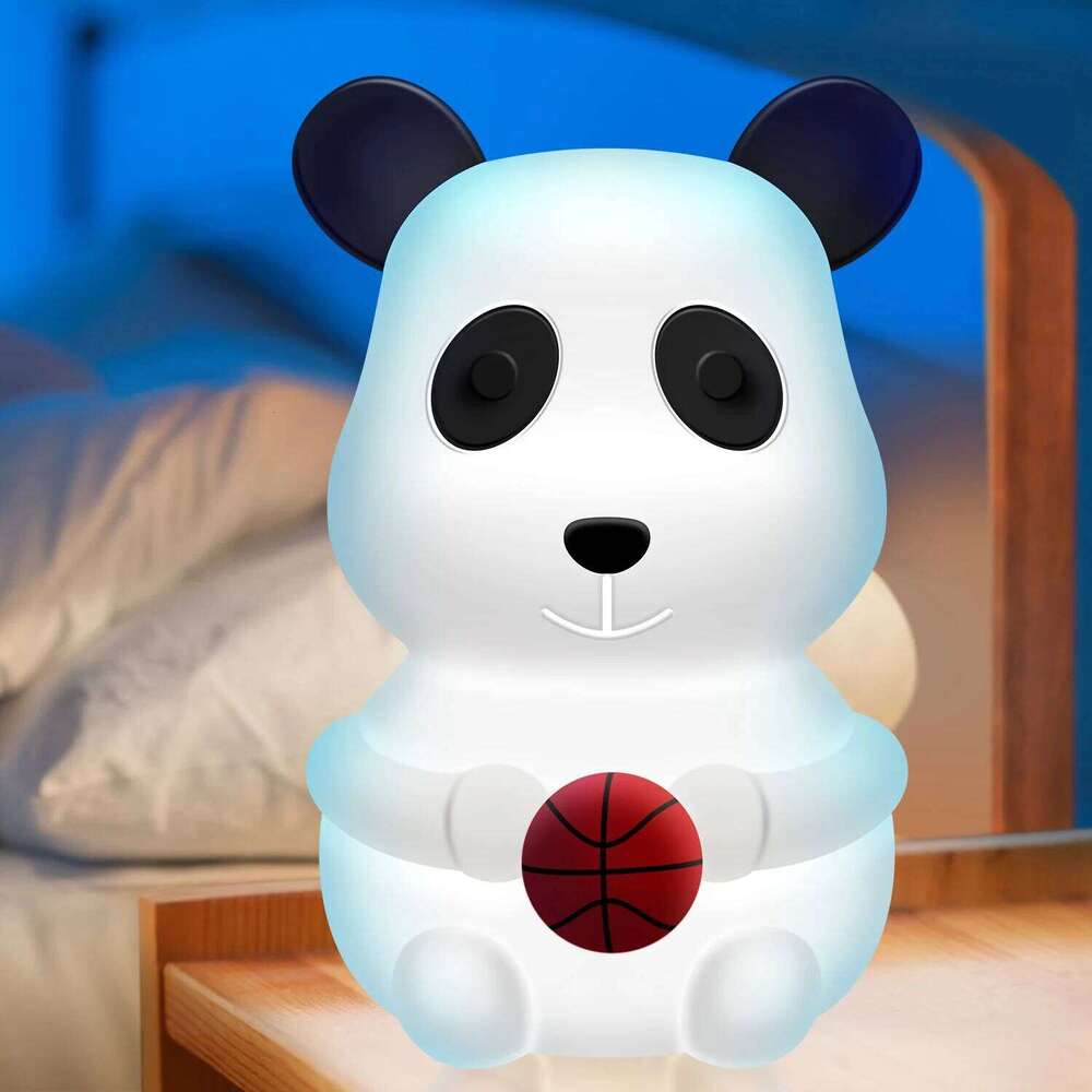 Creative Panda Night Light with Remote Control, Multi-Color Adjustment, Suitable for Various Room Types Z260227
