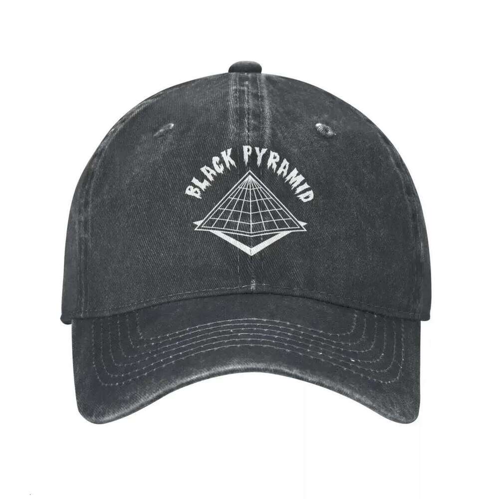 Pyramid Wave Black Casual Print Dad Men Outdoor Sports Retro Baseball Cap Hip Hop Range Snapback Hat Z260226