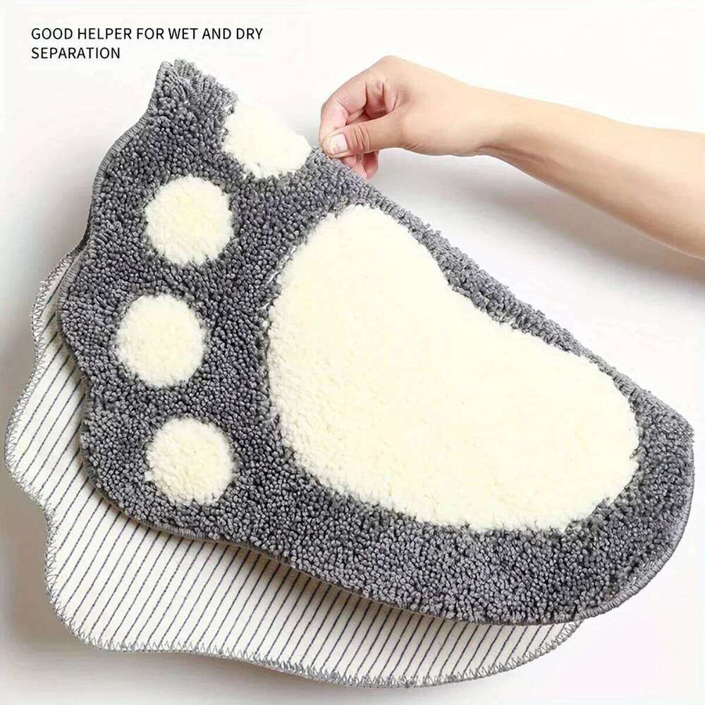 1 Bath Mat with Anti Slip, Super Absorbent, Ultra-fine Fiber, Soft Comfortable Bathroom Carpet and Floor Decoration H260227 - view 7