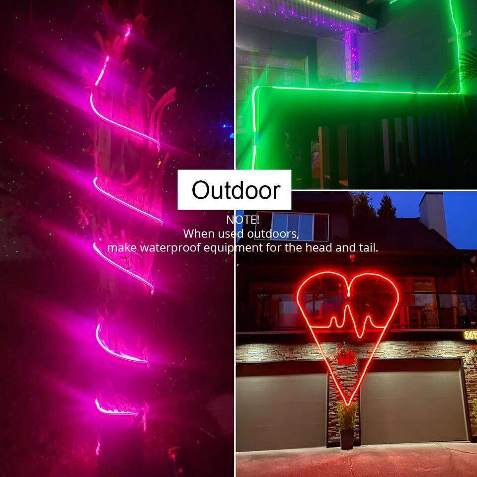 Bluetooth WIFI Led strip 5m 3m 2m 1m RGB Neon Light work for Tuya Smart Life 220V 110V to 12V fita led lamp home decoration Z260226