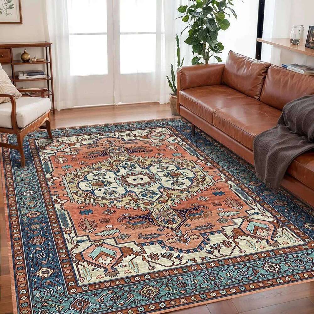 VIKAMA Bohemian Crystal Velvet Anti Slip Carpet For Living Room ,Floor Bedroom Big Size Rugs, Sofa Mats, Study,Home Decoration H260227 - view 4