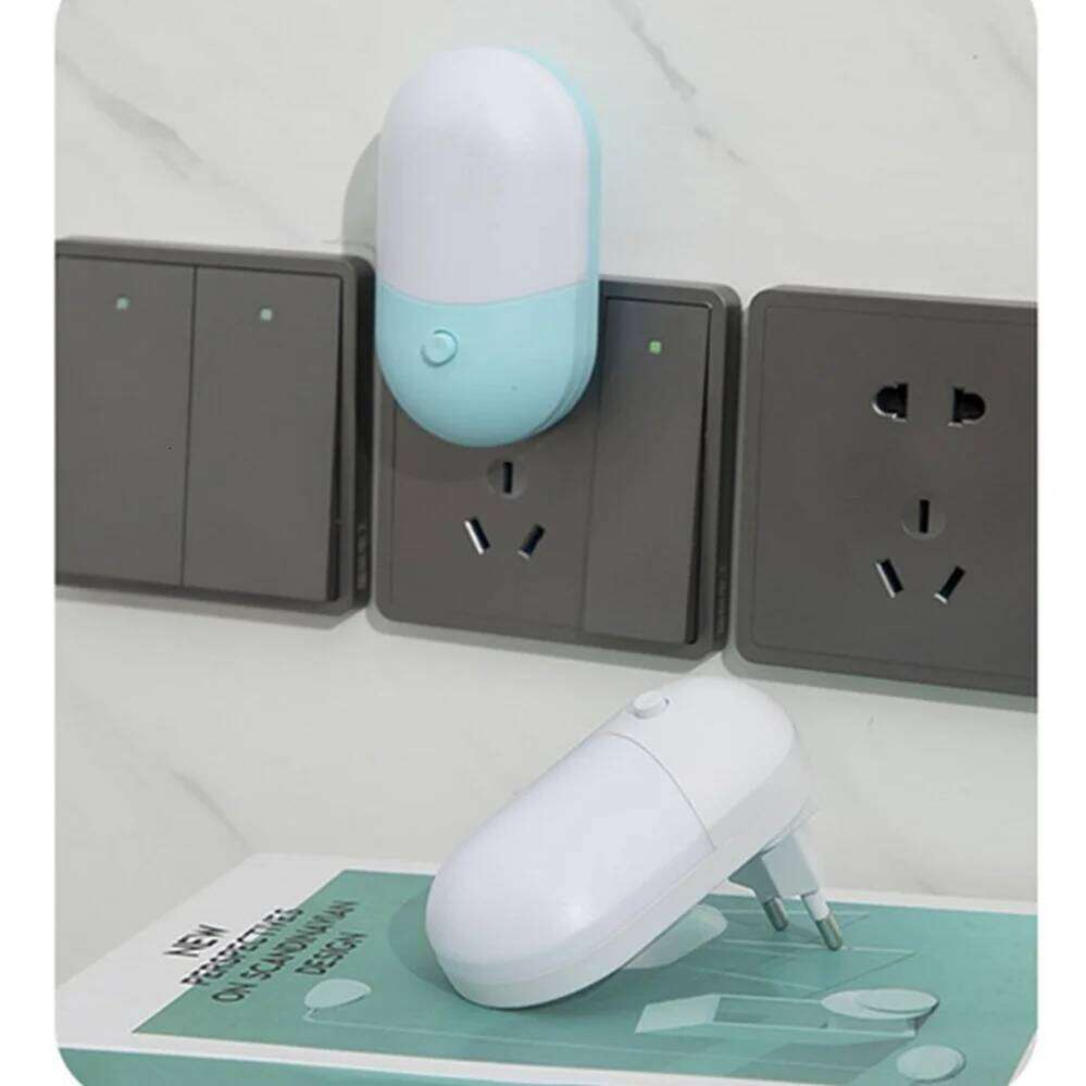 Bedside light EU US Plug LED Light AC220V Bedroom Gift for Children Cute Night Lamp For Corridor WC Z260227