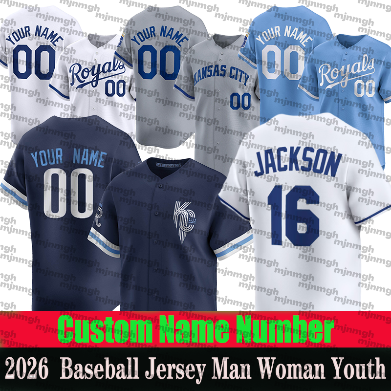 City Bobby Witt Jr.2026 Royal Jersey Will Smith Vinnie Pasquantino Salvador Perez MI Melendez Kyle Isbel Edward Olivares Massey Kansas City Hunter Dozier Jerseys