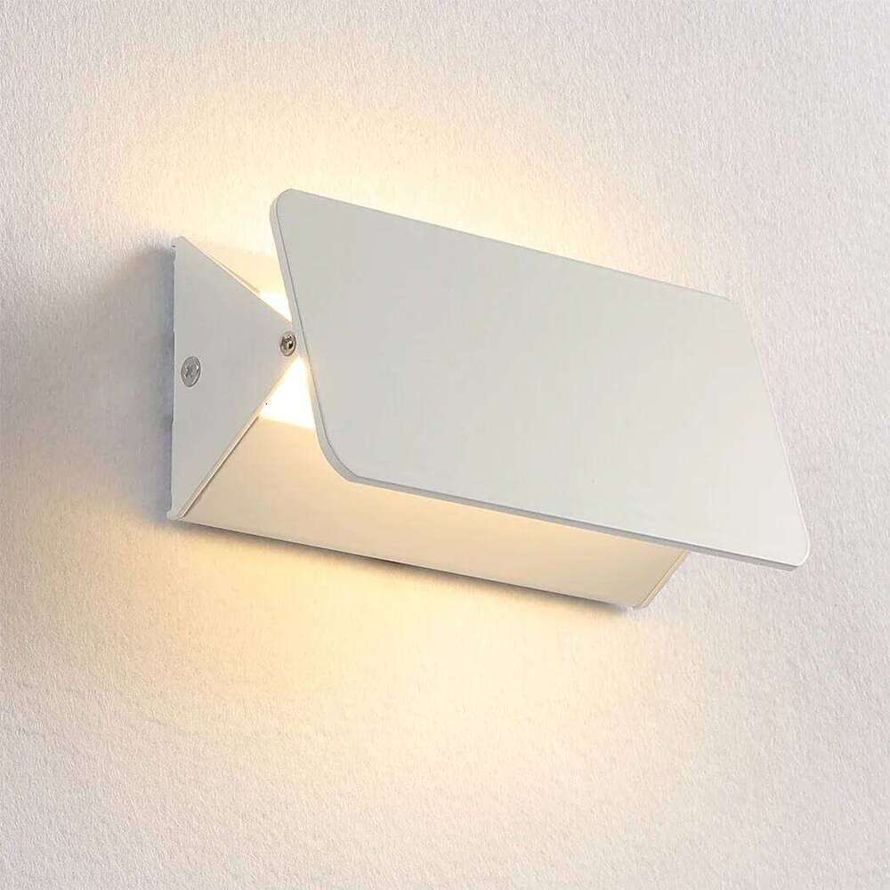 Indoor LED Lamp Adjustable Angle Aluminum Alloy Wall Light Home Living Room Bedroom Vanity Mirror Bedside Lights Z260227