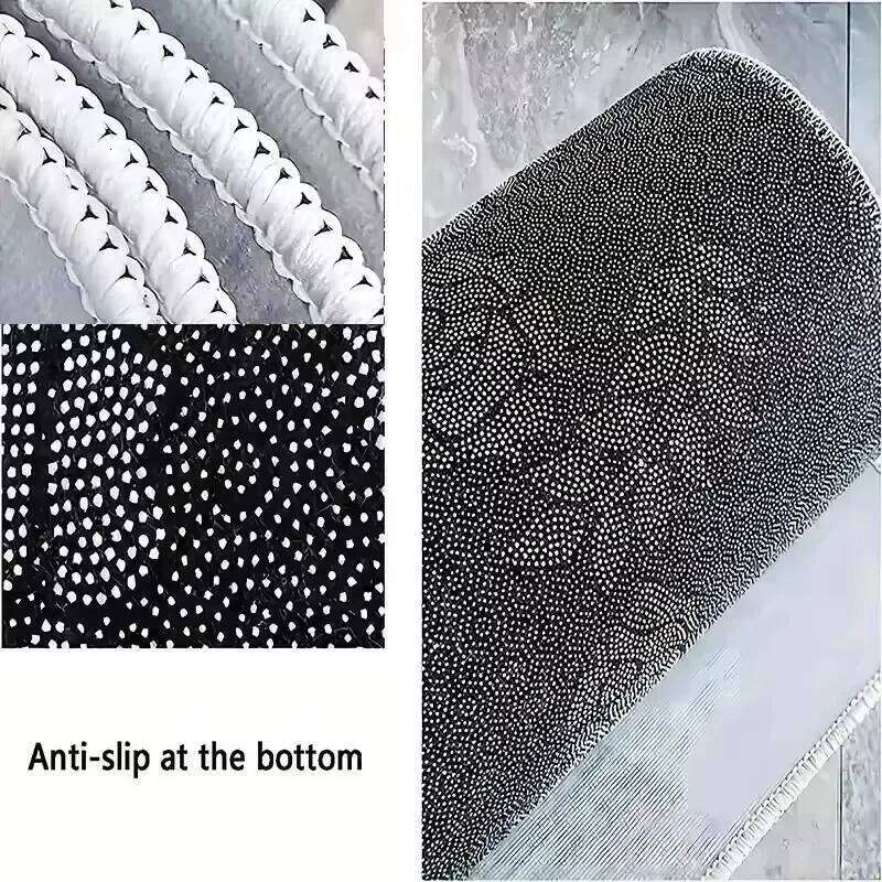 VIKAMA Computer Carpet, Study Desk, Swivel Chair Cushion, Bedside Dressing Table, Crystal Velvet Floor Mat Home Decoration H260226