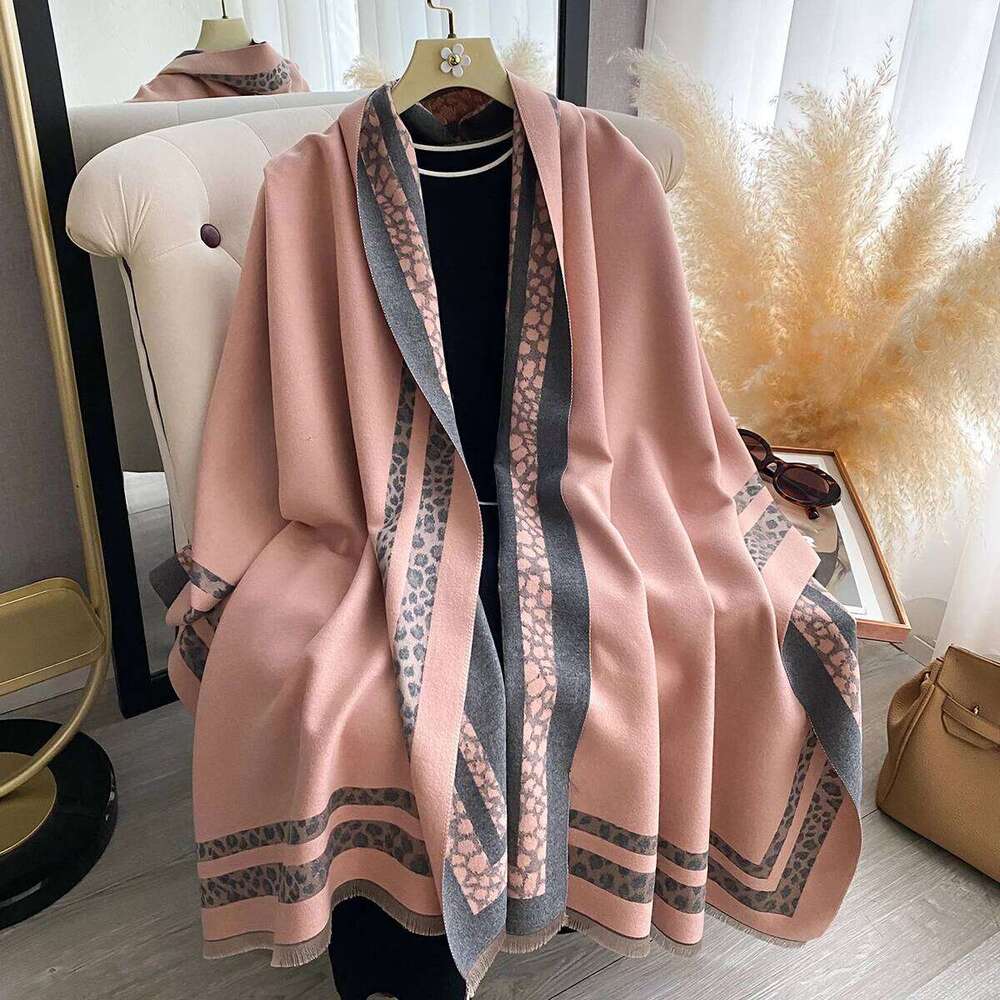 Women Winter Warm Luxury Imitation Cashmere Scarves Solid color Fashion Shawl Wrap Ladies Blanket Foulard Pashmina Bandana Scraf Z260226