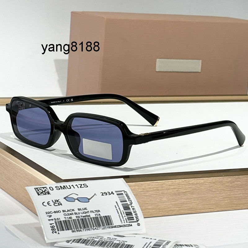 Miuity Miu Designer Sunglasses From THE RUNWAY M Regard sunglasses fashionable retro men and women acetate oval frame miumius mius mius mui miumiue muimuu mu mm P90L