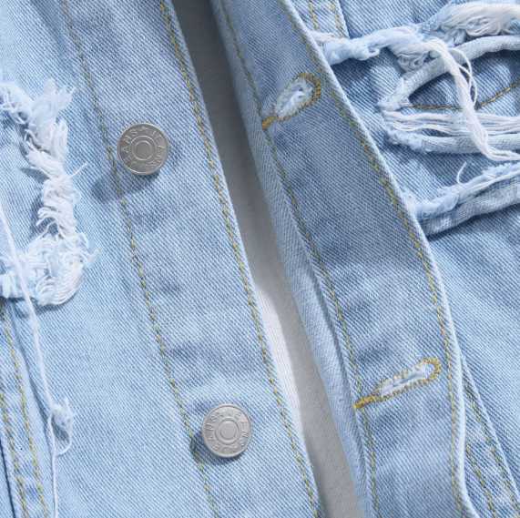 Spring and autumn new style denim jackets for men, trendy street youth, slim-fit casual jacket top H260227