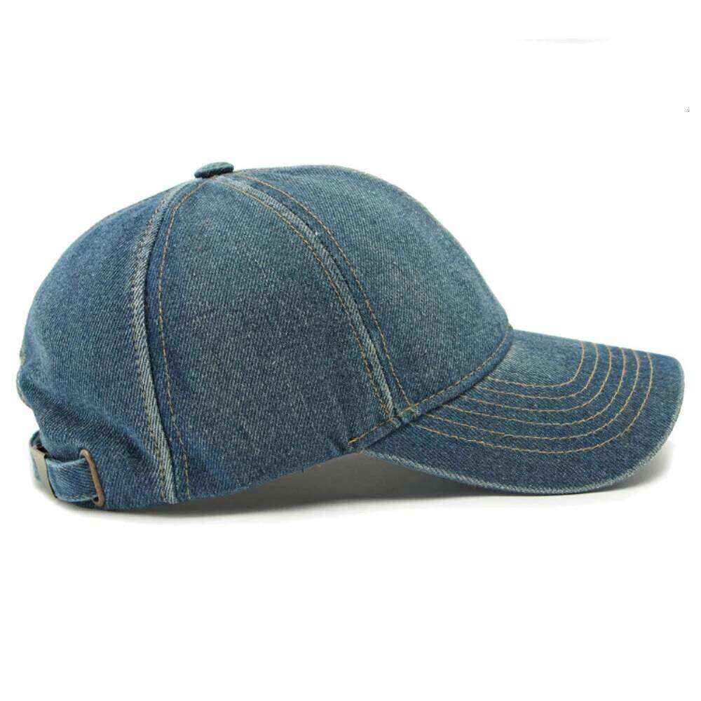 HT4751 Hat Spring Summer Denim Caps for Men Women 6 Panels Snapback Wash Cotton Male Female Adjustable Baseball Cap Z260226