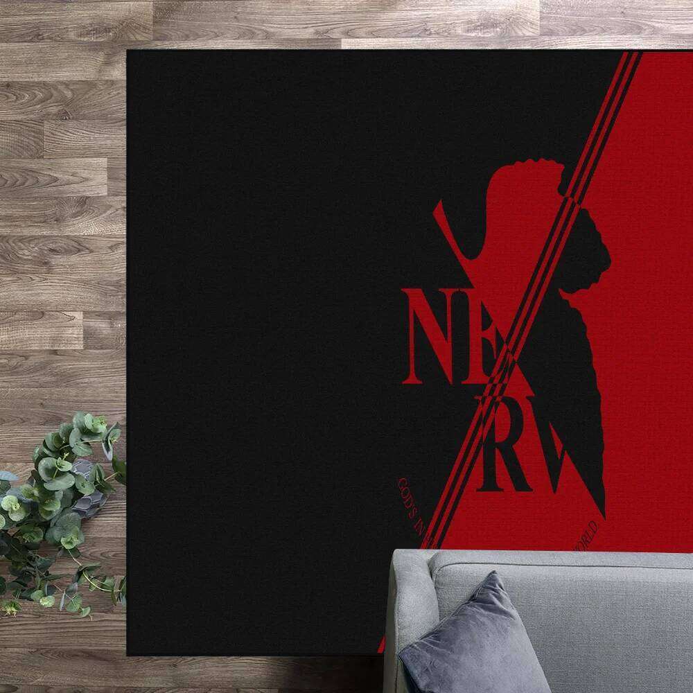 Anime N- Neon Genesis Evangelions carpet Bedside Kitchen Bath Living Home House Bedroom Floor Mat Doormat Carpet Rug Decoration H260226