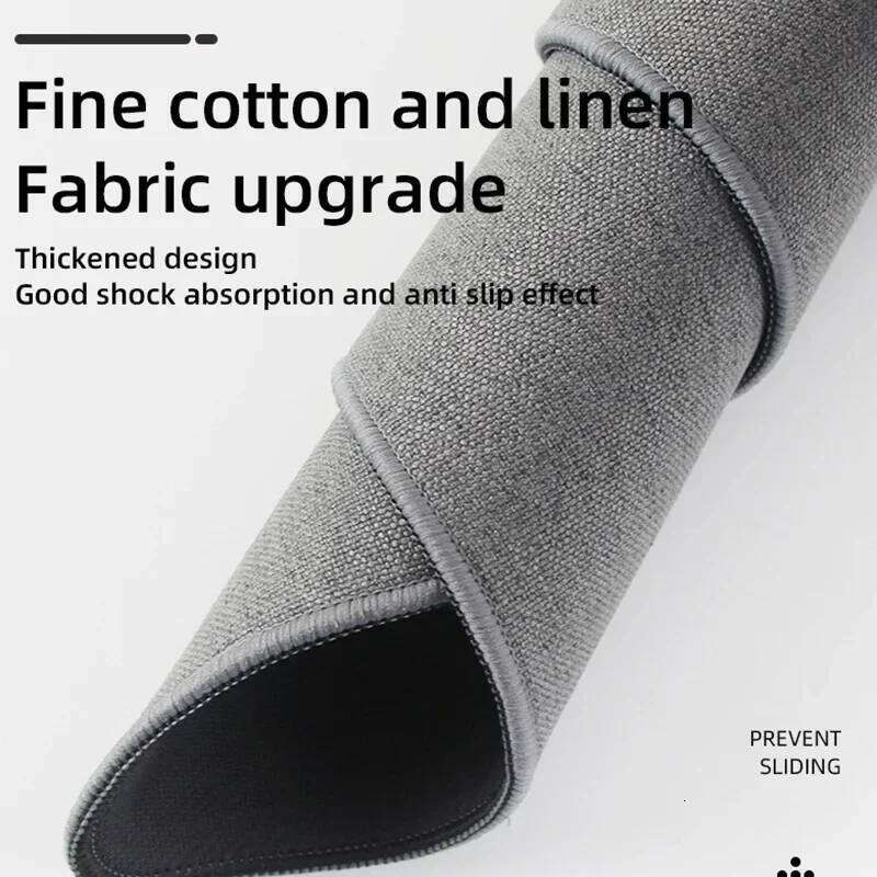 Cotton and Linen Rubber XXL MousePad Large PC Mat Computer Desk Gaming Mouse Pad H260226
