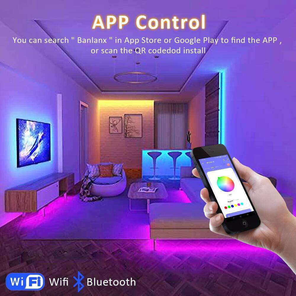 5M 10M 15M 20M Neon RGBIC Led Strip Light 24V Addressable 5050 60LEDs/m WS2811 RGB IC Ribbon Rope Alexa Wifi App RF Control Lamp Z260226