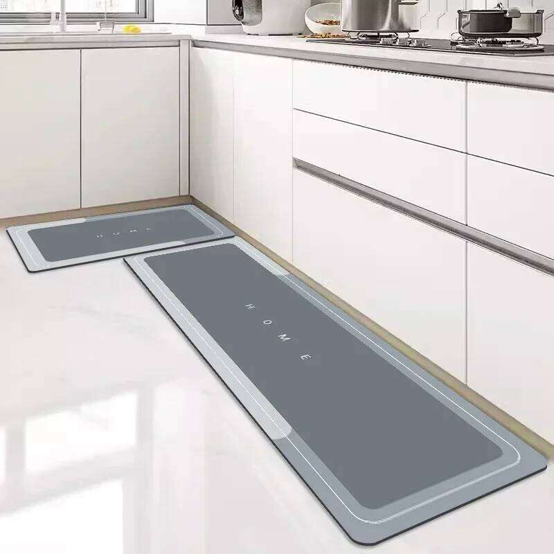 Diatomite Mat Rug Non-slip Kitchen Long Carpet Super Absorbent Floor Mats Entrance Doormat Carpets for Living Room H260227 - view 4