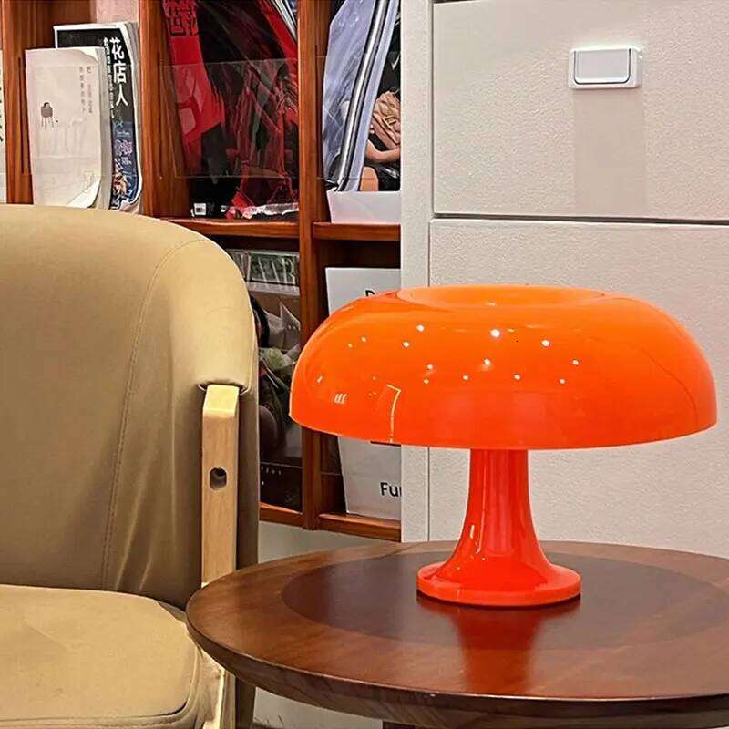 Led Mushroom Table Modern Minimalist Desk Lamp, USB Powered, Three-Color Dimming, Suitable for Hotel and Bedroom Lighting. Z260227