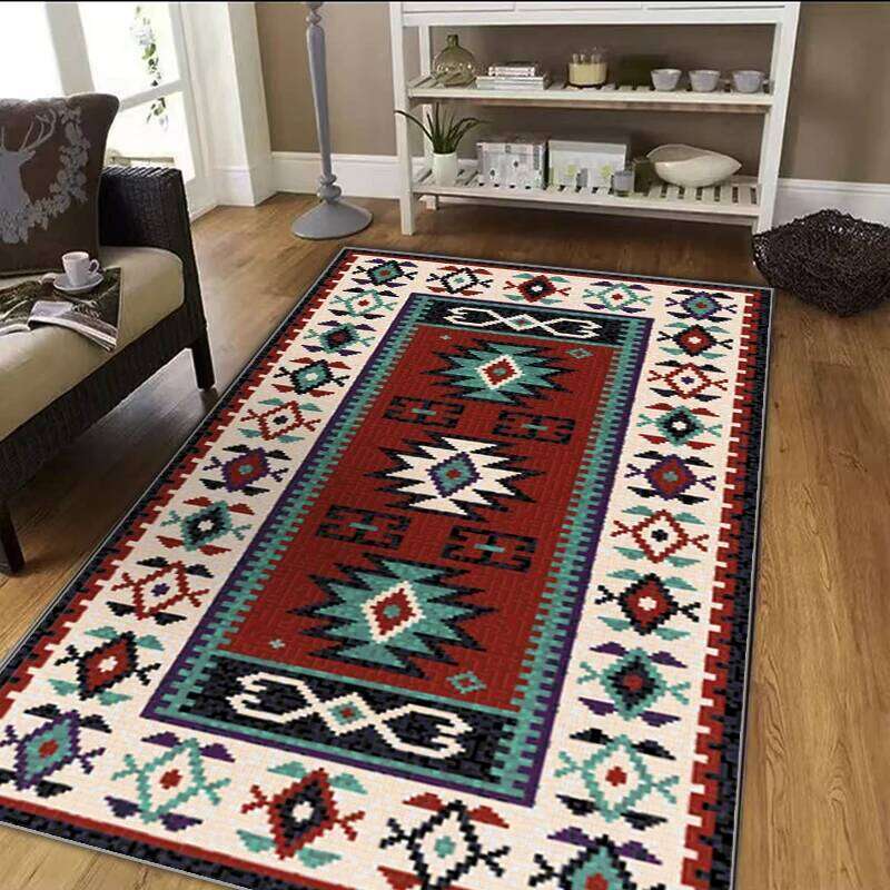VIKAMA Europe Carpet, Living Room and Bedroom Floor Mat, Light Luxury Carpet,Study Carpet,Bedroom Soiled Foot MatHome Decor H260226