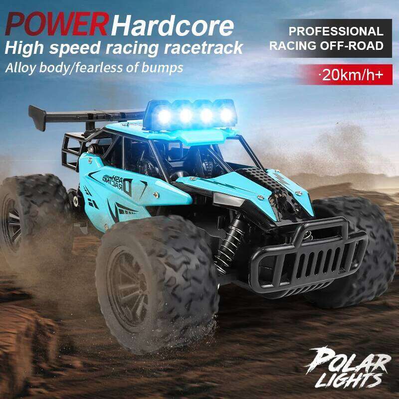 RC8 2.4GRC Proportional Throttle Alloy Remote Control Car 1:16 Highspeed Big Foot Climbing off Road Vehicle Racing Model Toy H260227