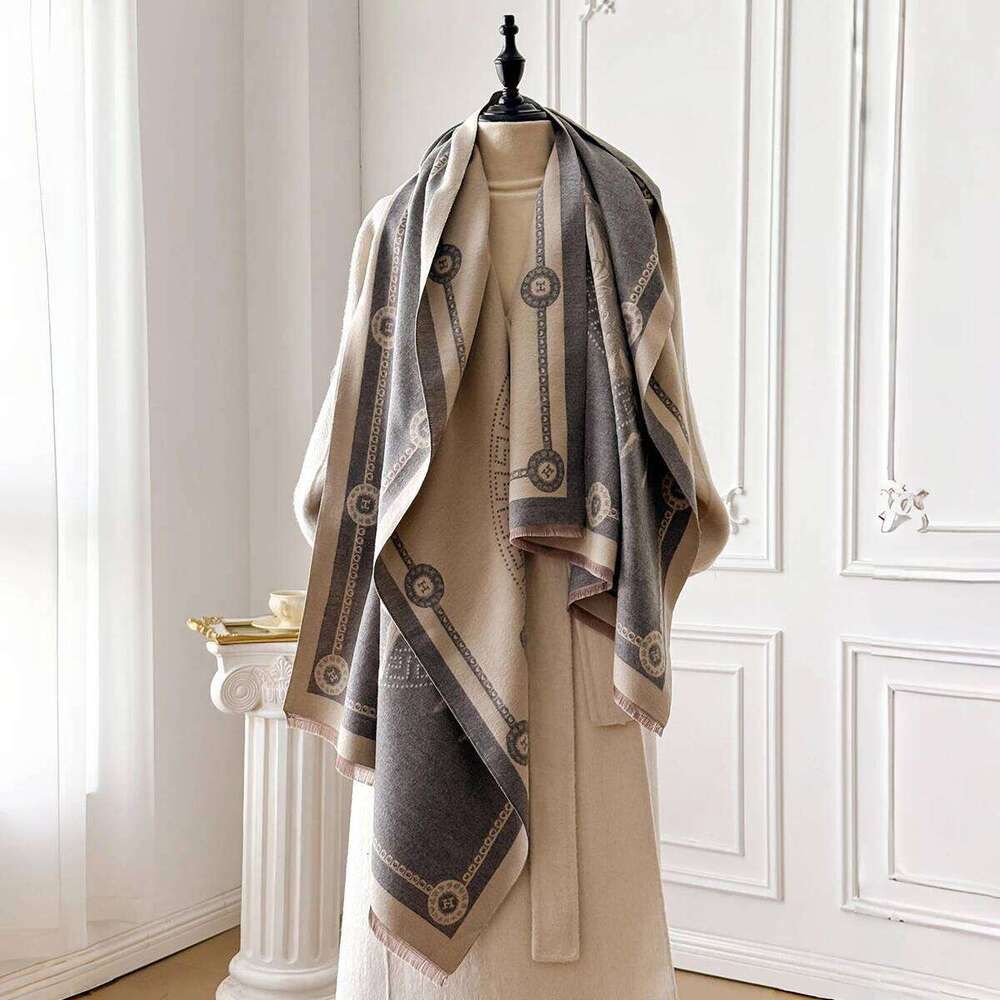 Luxury Design War Horse Print Thick Scarf Women Winter Scarfs Fashion Big Size Hijabs Scarves For Ladies Shawls Wraps Pashmina Z260226