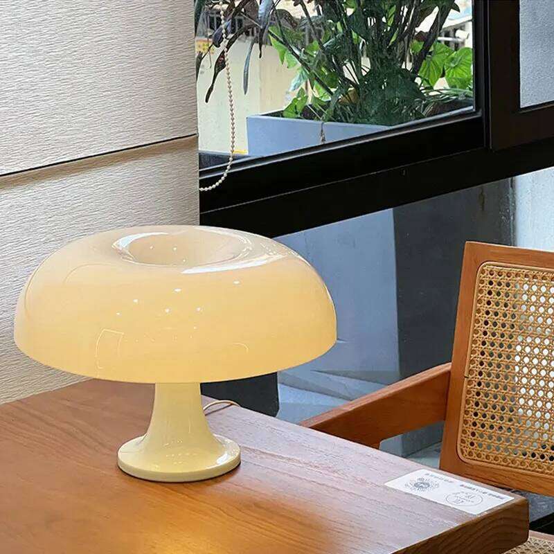 Led Mushroom Table Modern Minimalist Desk Lamp, USB Powered, Three-Color Dimming, Suitable for Hotel and Bedroom Lighting. Z260227