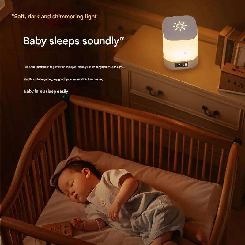 New remote control night light rechargeable table bedroom bedside evening baby feeding eye protection sleep lamp Z260227