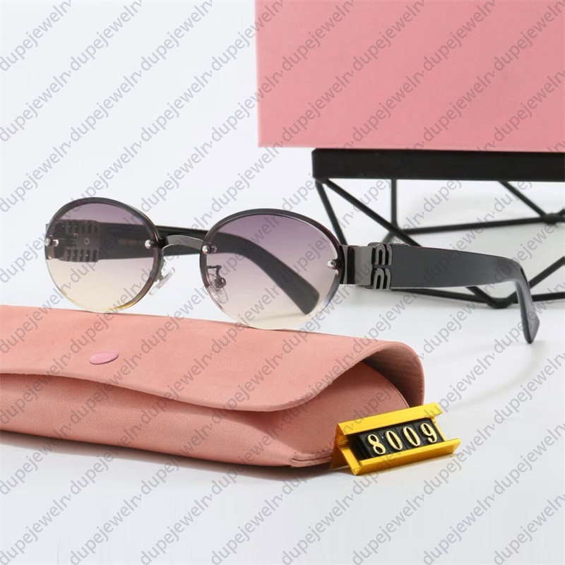 Sunglasses for women Fashion glasses oval frame Designer sunglass women luxury monogram sunglasses high quality sunglasses sunglasses Lunette de Soleil with box