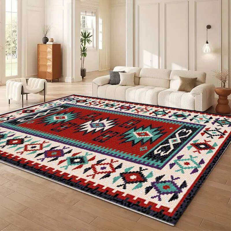 VIKAMA Europe Carpet, Living Room and Bedroom Floor Mat, Light Luxury Carpet,Study Carpet,Bedroom Soiled Foot MatHome Decor H260226