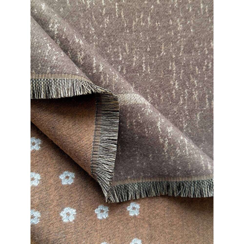 Women's Warm Faux Cashmere Shawl Autumn Winter Jacquard Scarf Wrap Functional Neck Protection Blanket Style Z260226