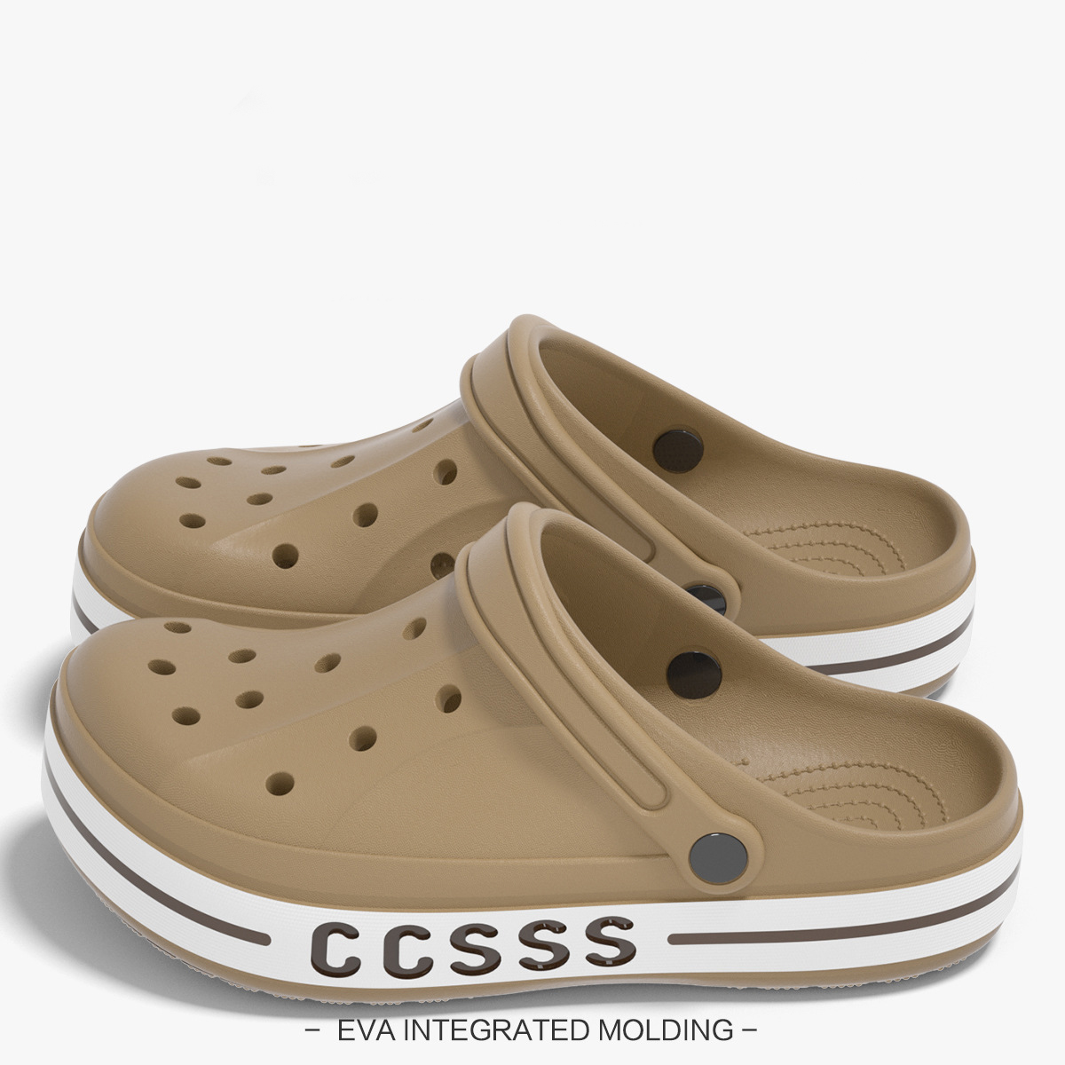 Free shipping 2026 Summer New Sports Anti slip and Odor proof Thick soled Sandals Breathable Casual Outdoor Flat Slippers for Men