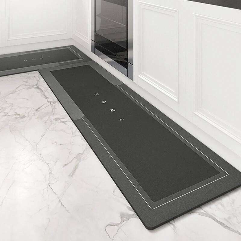Kitchen Floor Bedroom Living Room Long Soft Rug Hallway Decor Carpet Bathroom Entrance Doormat Anti slip Absorb Water Mat H260226