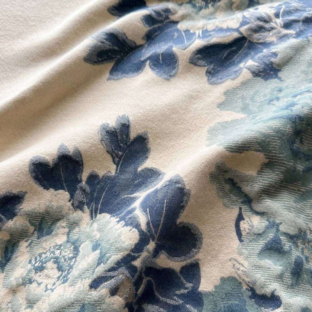 Women's Imitation Cashmere Warm Shawl Ethnic Style Cloak Fashionable Scarves Floral Print Coldproof and Windproof Scraf Z260226