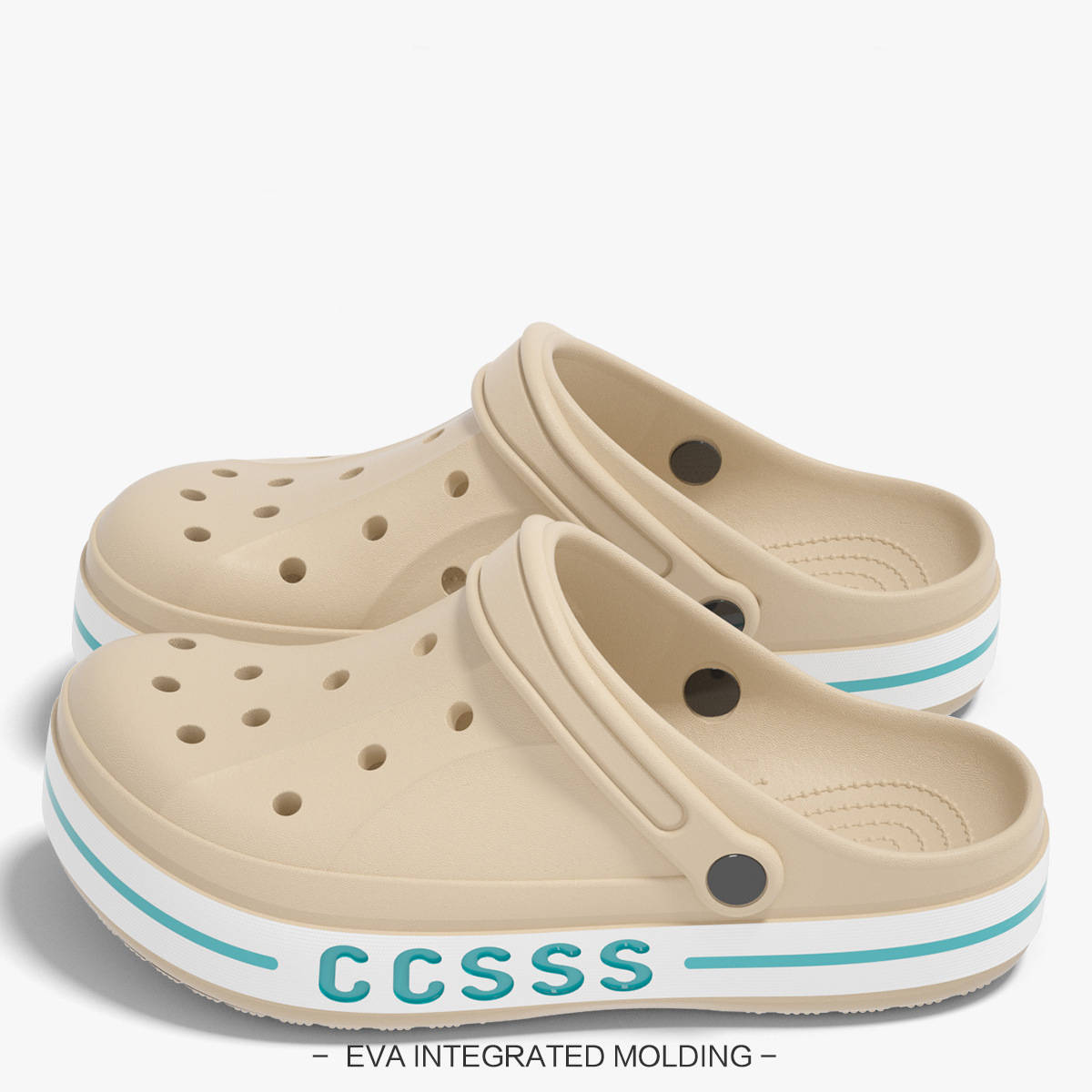 Free shipping 2026 Summer New Sports Anti slip and Odor proof Thick soled Sandals Breathable Casual Outdoor Flat Slippers for Men