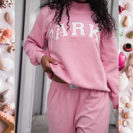 2026Grey Printed Sweatshirt women Soft Fleece long sleeve sweatshirt female autumn winter high neck loose womens hoodie clothes 260227