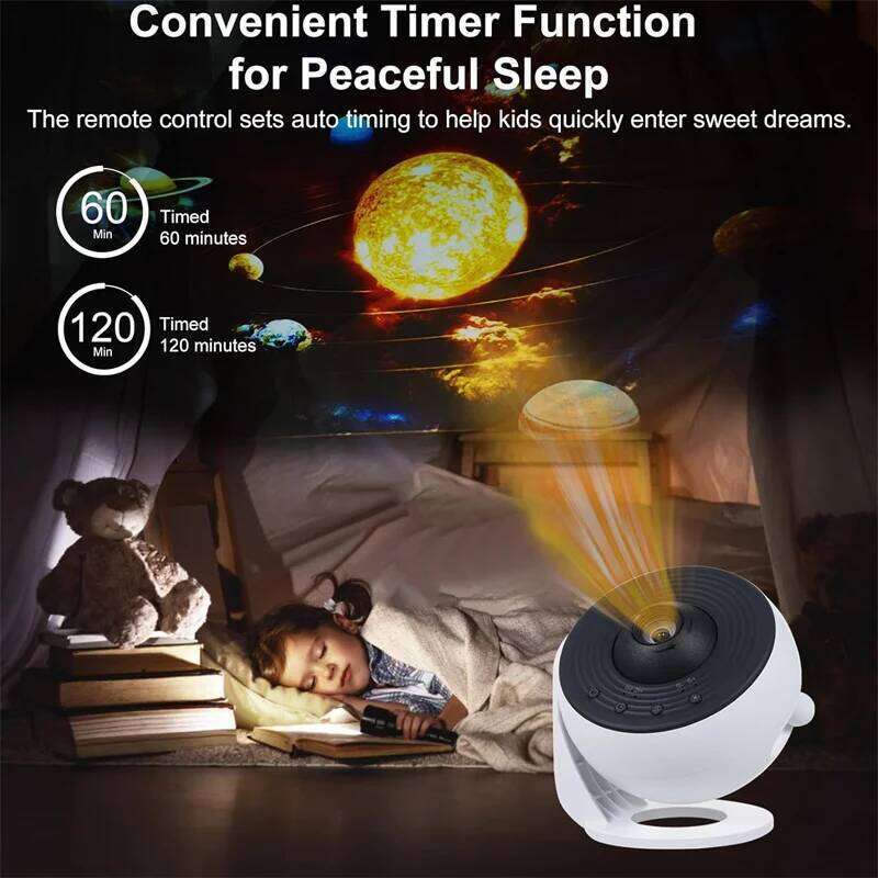 Galaxy Bedroom, 13 in 1 HD Star Light Projector, 360 Rotating Planetarium Projector with Timer for Kids Z260227