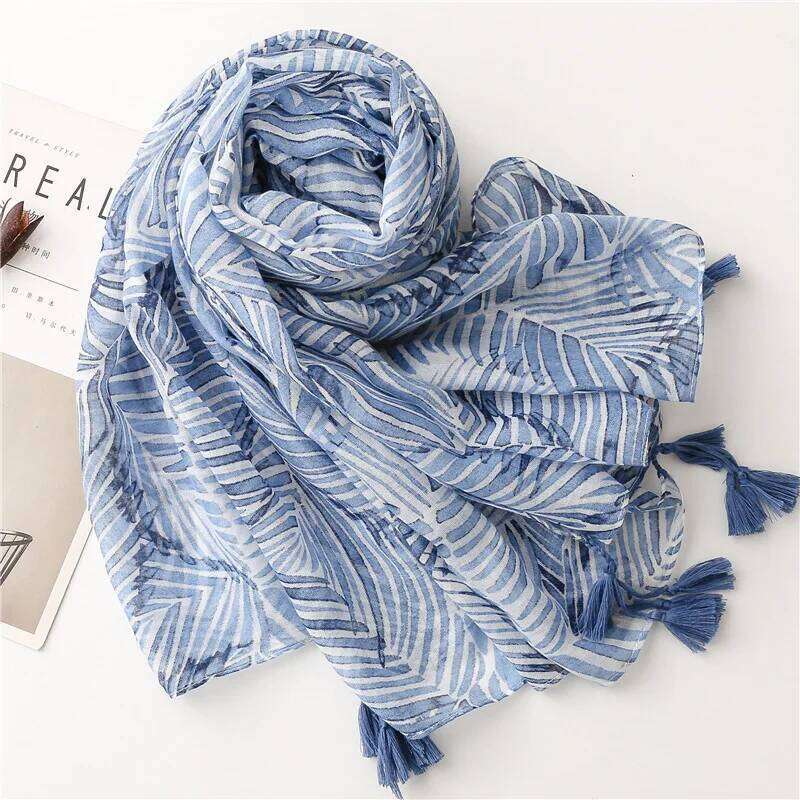 2025 Luxury Autumn Winter Women Viscose Scarf Shawl Cotton Lady Fashion Flower Scarves Bandana Pashmina Wrap Hijab Muffler Z260226